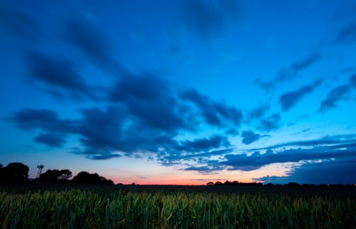 Night photography for outdoor venue