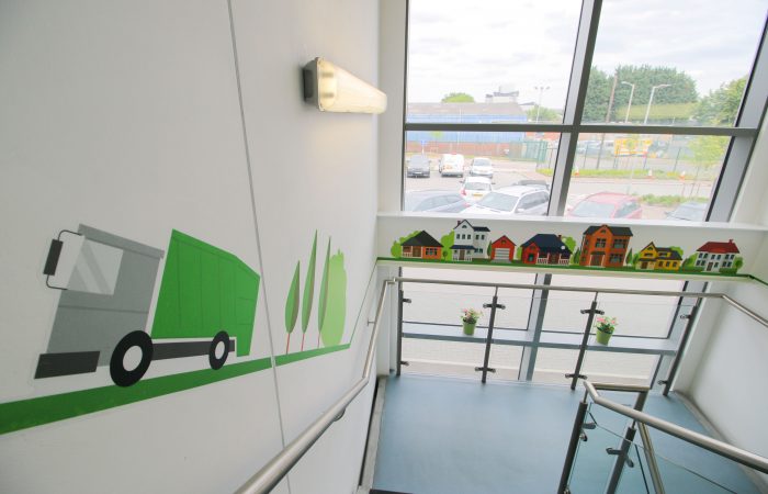 Decorating an education centre