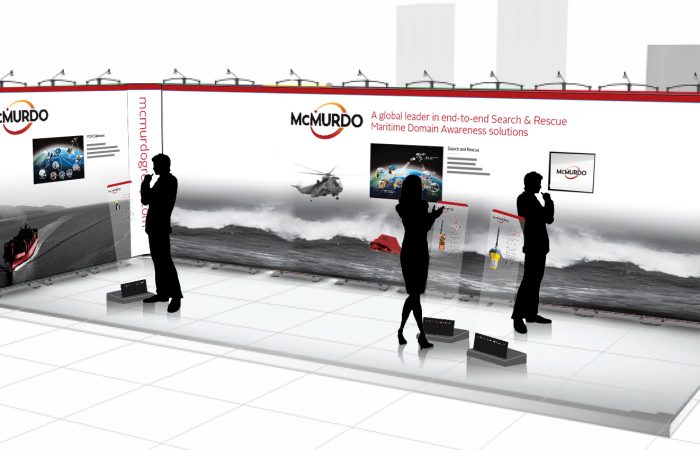 Event stand design and build for maritime electronics company