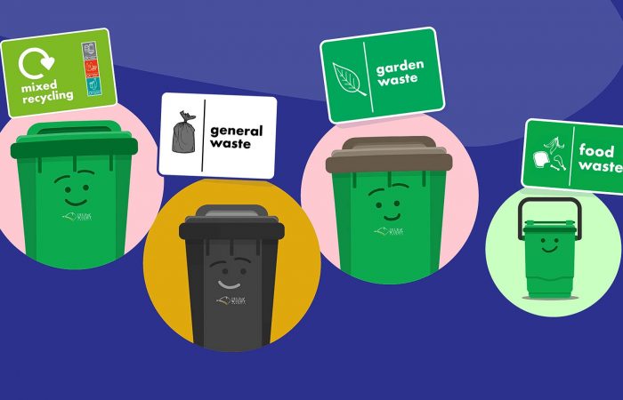 Council bin sticker campaign